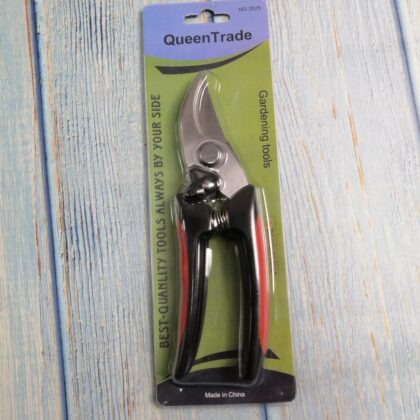 QUEENTRADE Bypass Pruning Shears, Garden Clippers - Cuts 3x Easier, Ideal for Seniors, Bonsai Cutters